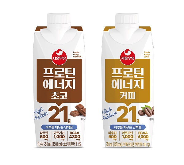 서울우유, 단백질 음료 ‘프로틴에너지' 출시
